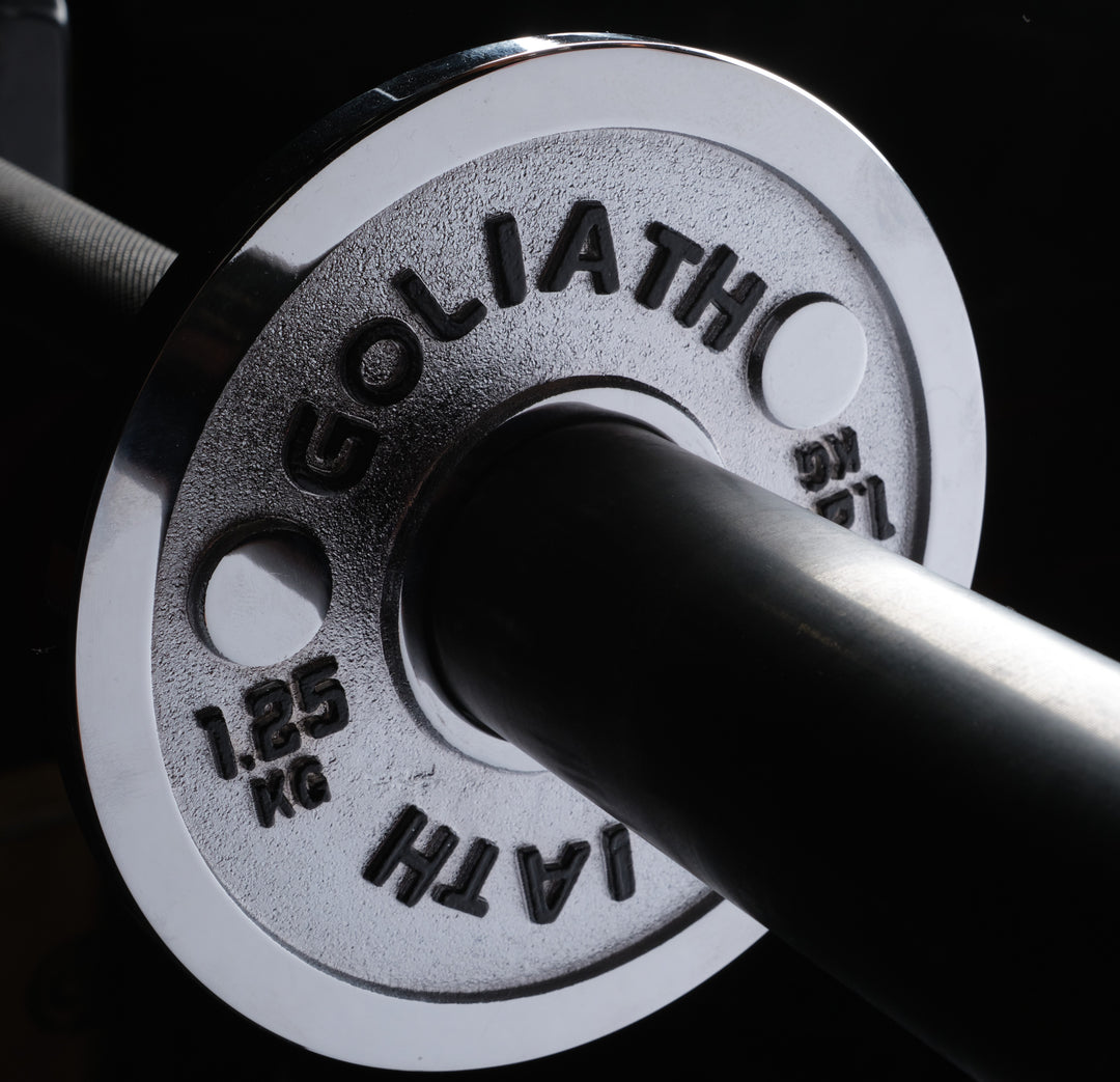 Goliath Calibrated Powerlifting Plate - 1.25kg (PAIR)