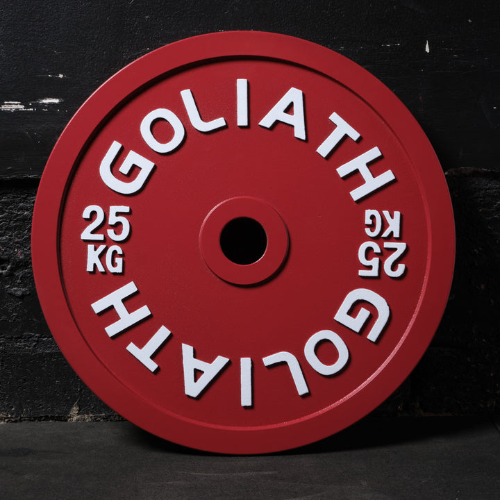 Goliath Calibrated 25kg Plates Set - 200kg Pack - (4 PAIRS)