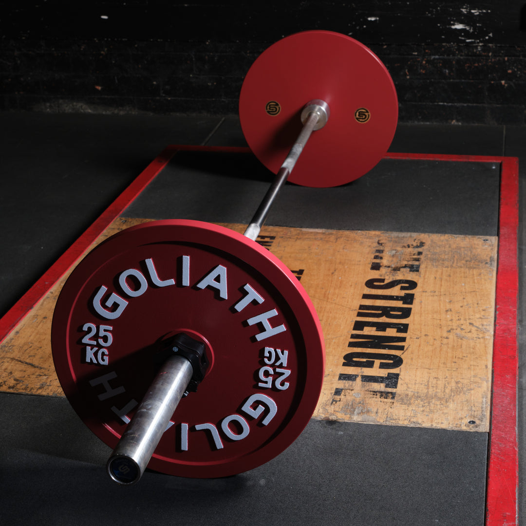 Goliath Calibrated 25kg Plates Set - 400kg Pack - (8 PAIRS)