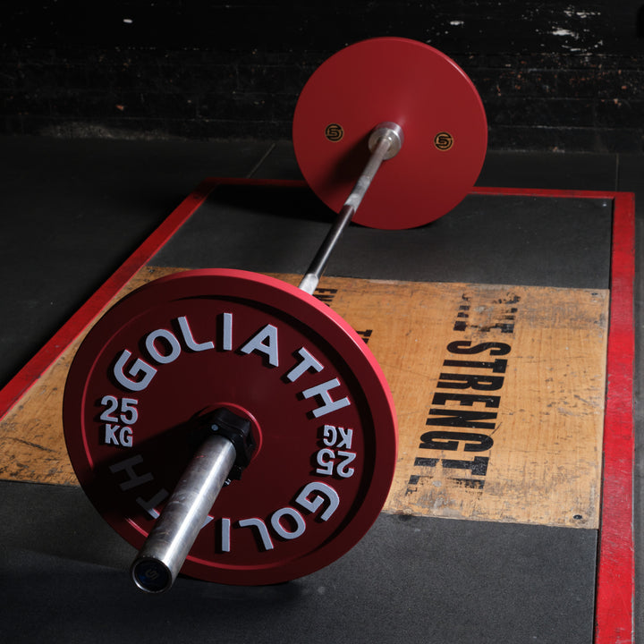 Goliath Calibrated 25kg Plates Set - 400kg Pack - (8 PAIRS)