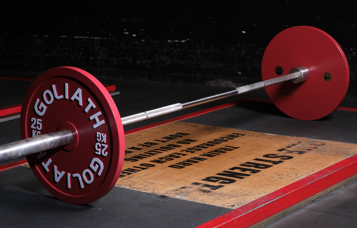 Goliath Calibrated 25kg Plates Set - 400kg Pack - (8 PAIRS)