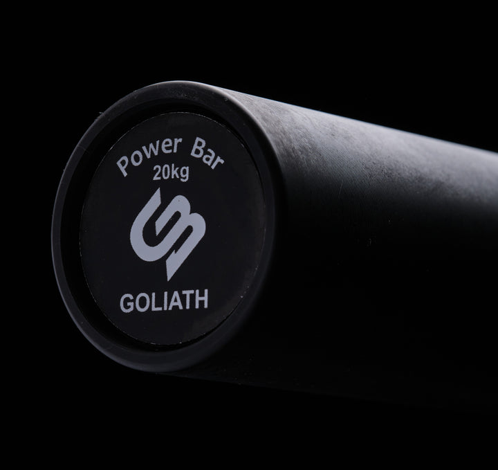 Goliath Power Bar - Black Cerakote / Black sleeves - 20kg