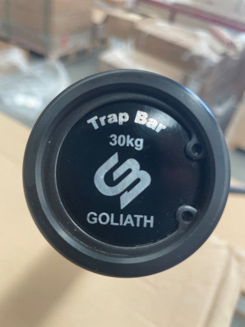 Goliath Trap Bar 28mm 30kg.  Aggressive Knurl